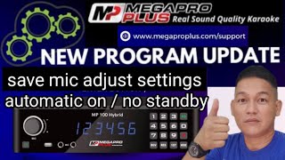 MP 100 HYBRID UPDATE | AUTO ON NO STANDBY | SAVE MIC SETTINGS FIRMWARE SOFTWARE UPDATE MP100 HYBRID screenshot 5