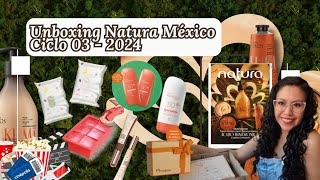 Unboxing ciclo 03-2024 Natura México