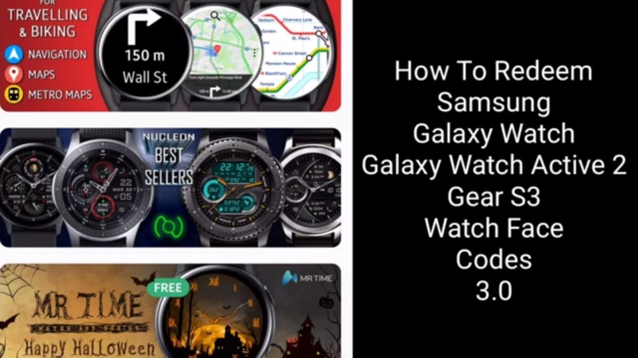 How To Redeem Watch Face Coupon Codes 