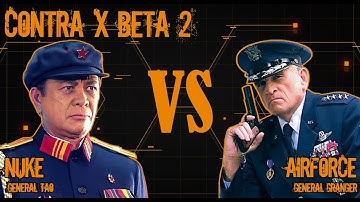 C&C Generals Contra X BETA 2. Challenge: Nuke General vs AirForce General [Hard] #7