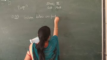 CLASS- 3 || 15/10/2020 || CH-1 || TOPIC- Revision Let