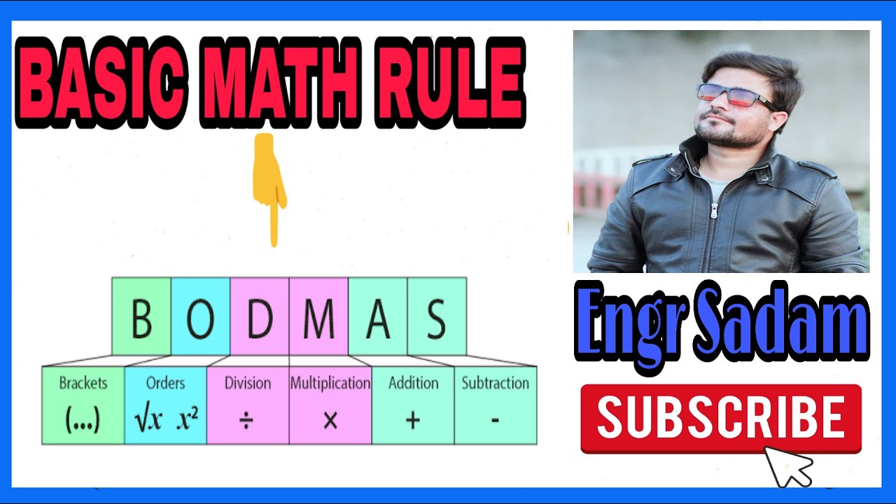 basic math rule . - YouTube