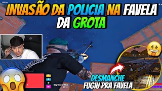 INVASÃO DA POLICIA NA FAVELA DA GROTA🔥  DESMANCHE DEU FUGA PRA FAVELA DA GROTA?😱 | COMPLEXO CLIPES