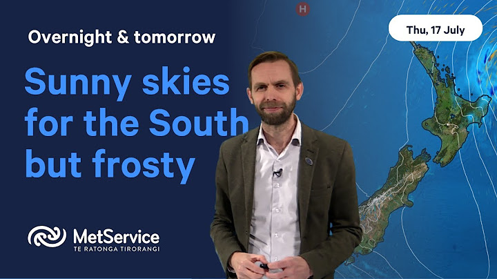 NZ Weather Forecast - Friday 18th July 2025