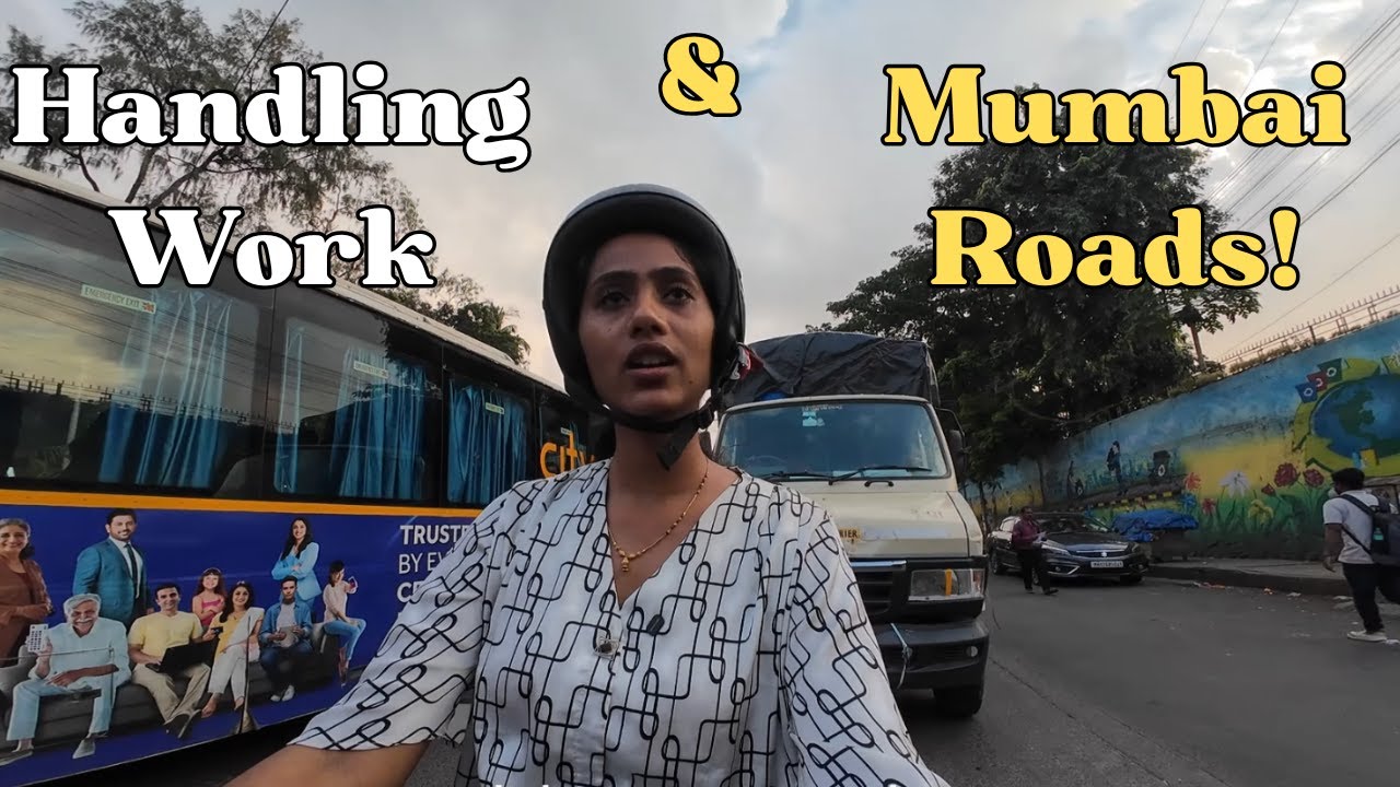 Unexpected Road Moments! & Office Ride, Real Life Talks | Mumbai Moto Vlog🚦| 
