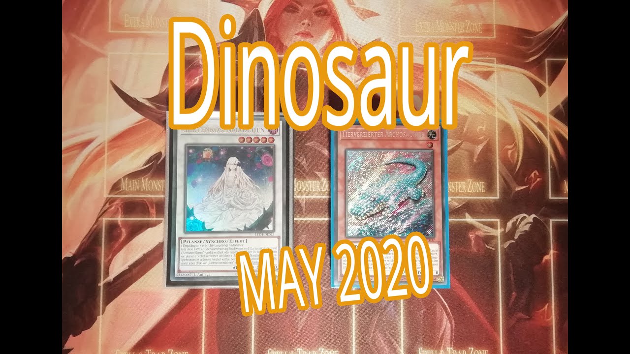 Yu Gi Oh Dinosaur Deck Profile May 2020 Youtube
