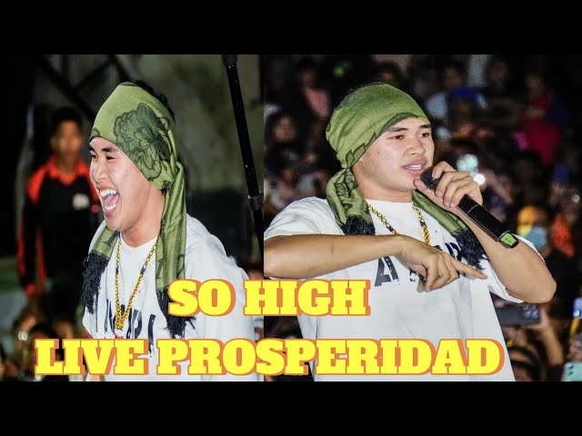 SO HIGH- Sojah- ELias JTV Band Cover LIVE at PROSPERIDAD Agusan Del Sur / June 18, 2025