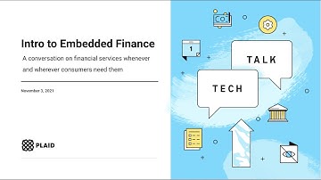 Intro to Embedded Finance
