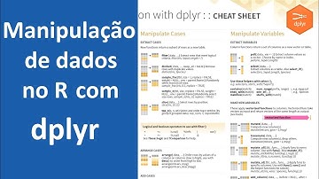 Manipulação de dados no R com Dplyr (Curso R para Machine Learning - Aula 5)