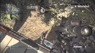 COD Ghosts: Prison Break 1080 ladderstall (HITMARKER!!!)