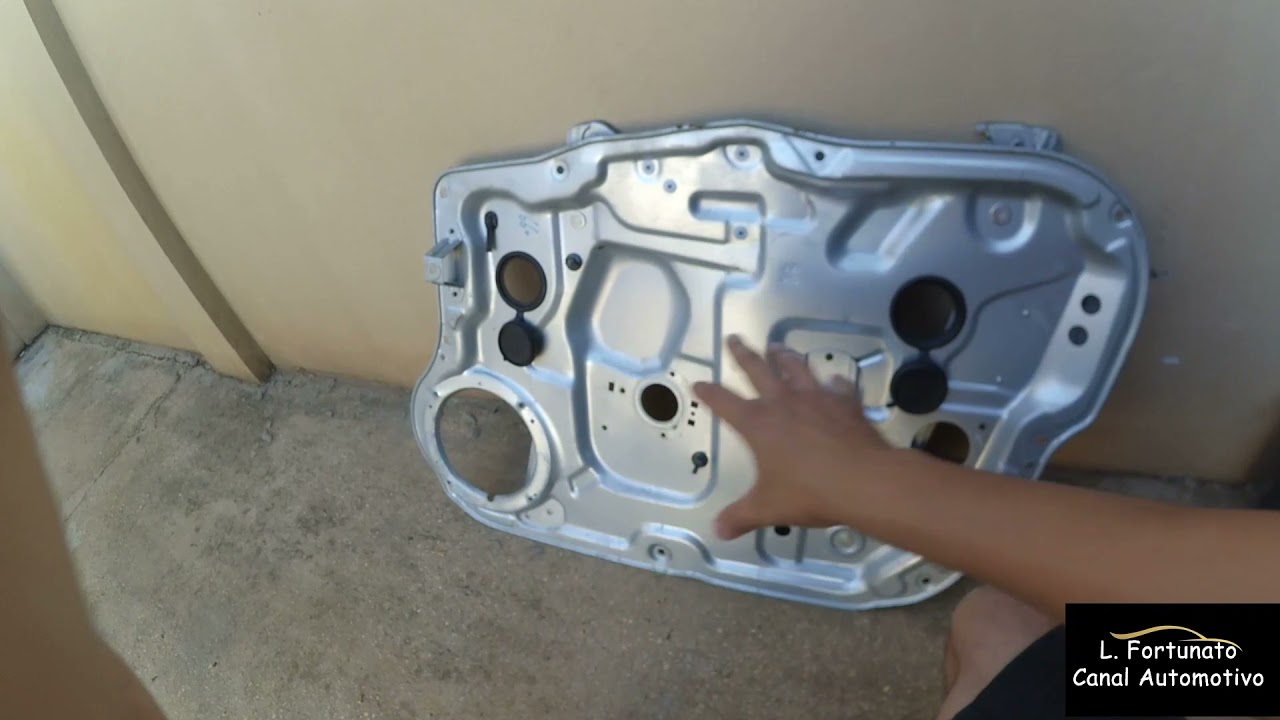 #401 troca da máquina de vídro - Azera