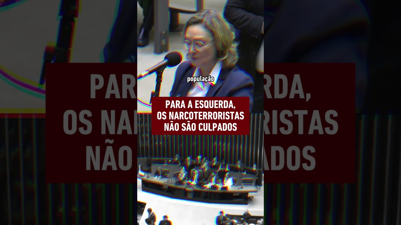O Brasil é refém do NARCOTERRORISMO — e da bandidolatria da esquerda