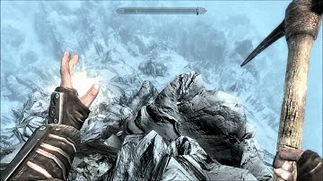 Skyrim - Jumping Off THE HIGHEST POINT Using Whirlwind Sprint