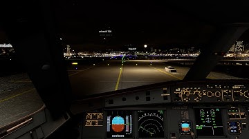 FS2020 Hongkong Kaitak night landing 4K