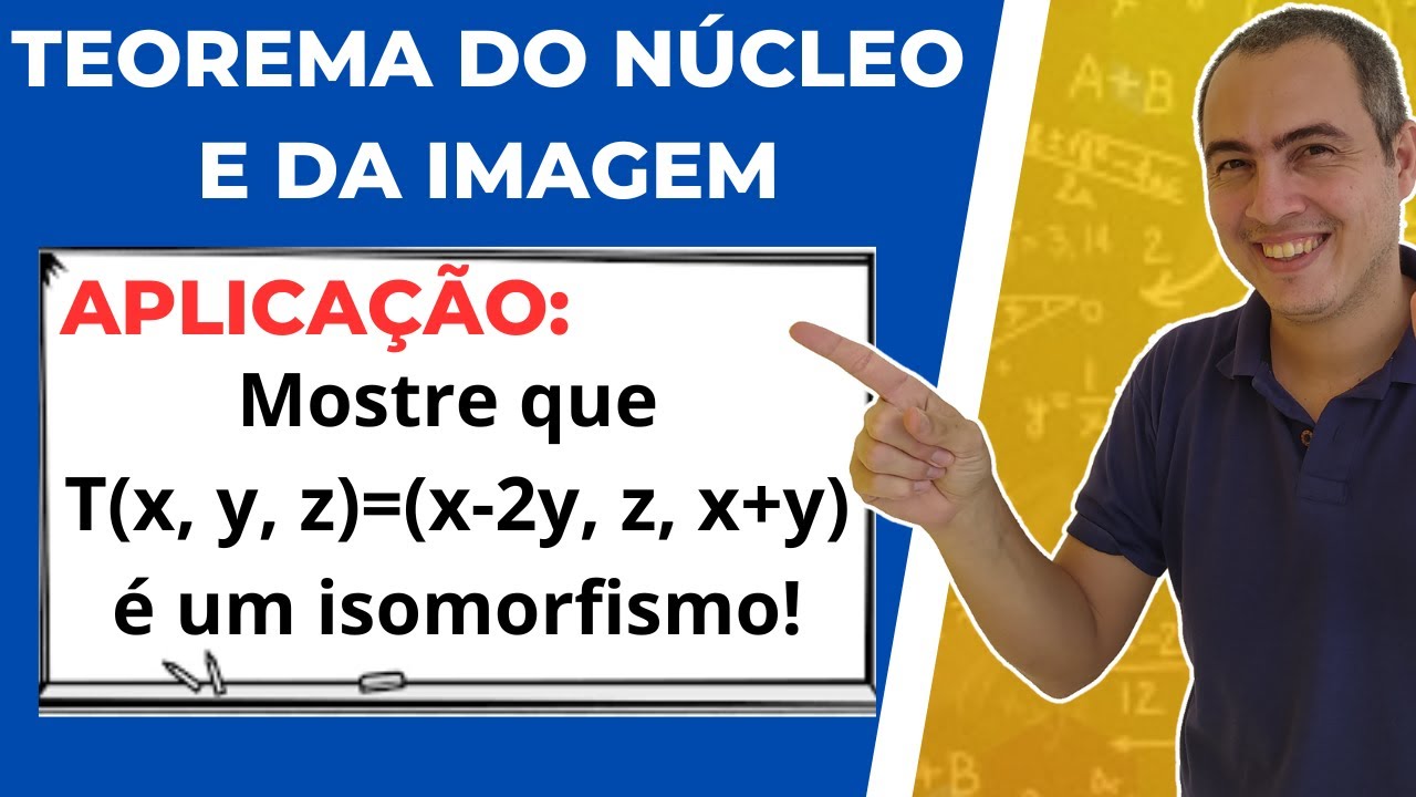 TEOREMA DO NÚCLEO E DA IMAGEM