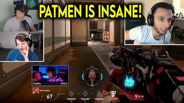 Valorant Streamers Reacts To PRX PatMen Insane 1v2 CLUTCH Against Boom Esports In VCT