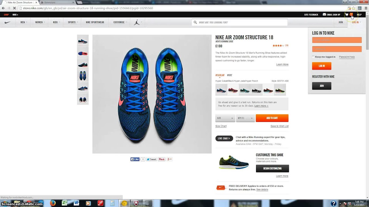 nike website uk
