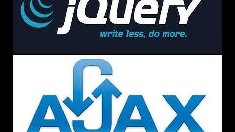 công nghệ Ajax/jquery là gì