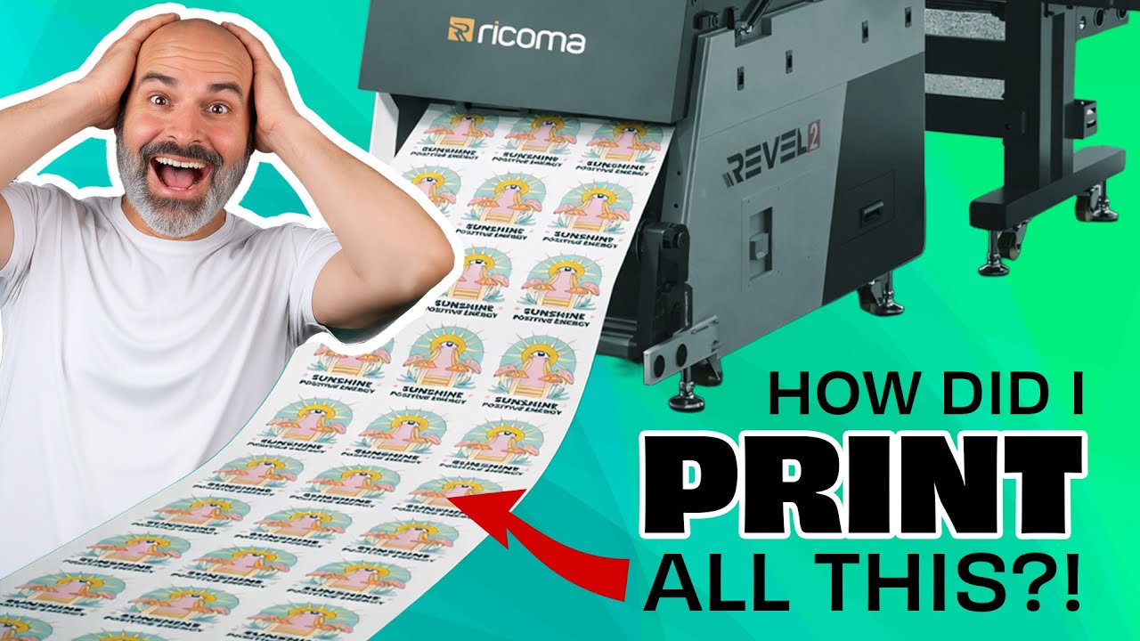 Пошаговое объяснение процесса печати в формате DTF.