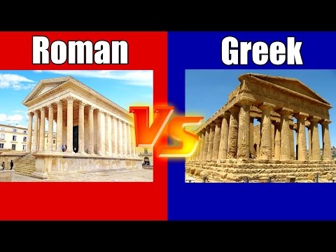 Roman Temples VS Greek Temples - Understanding The Differences