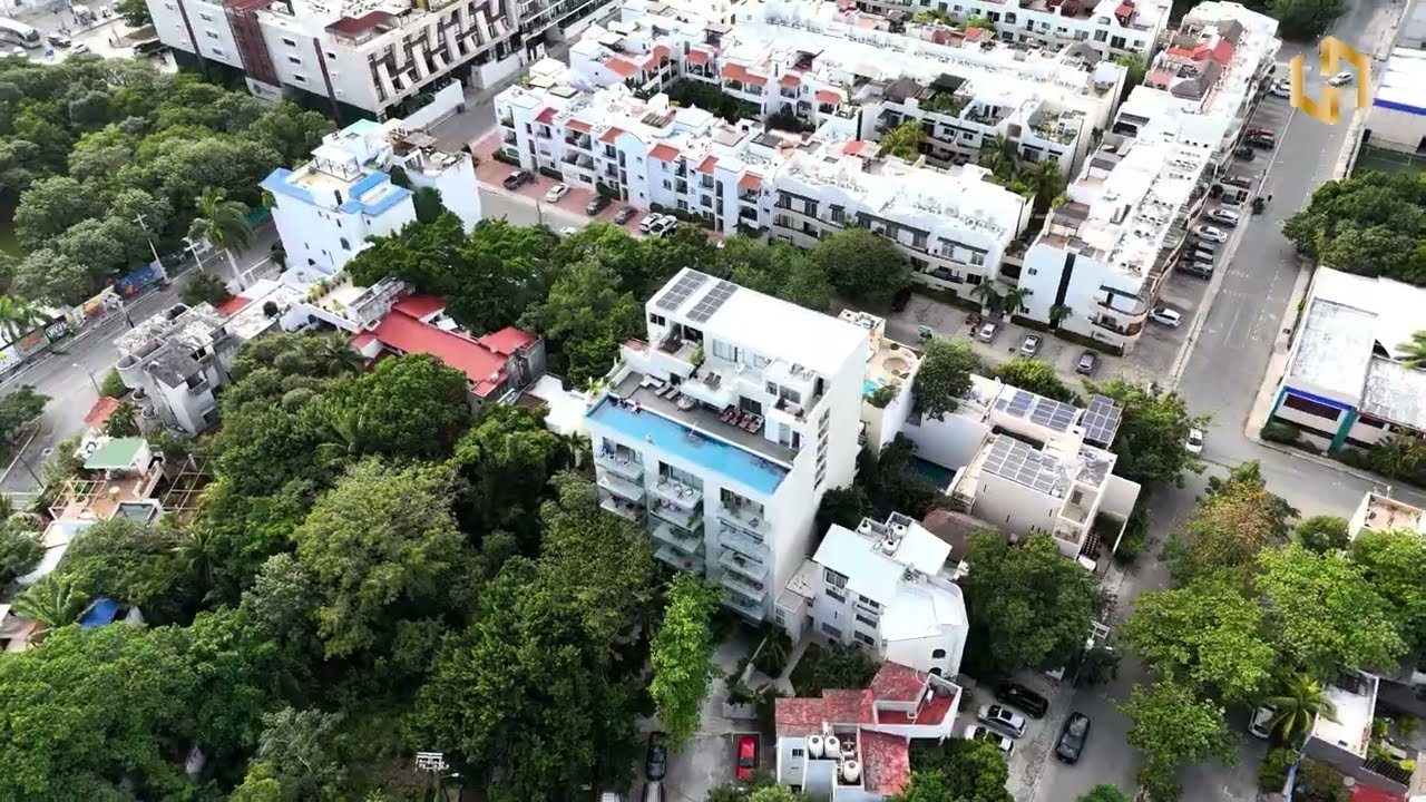 Duplex with spectacular sea view in downtown Playa del Carmen