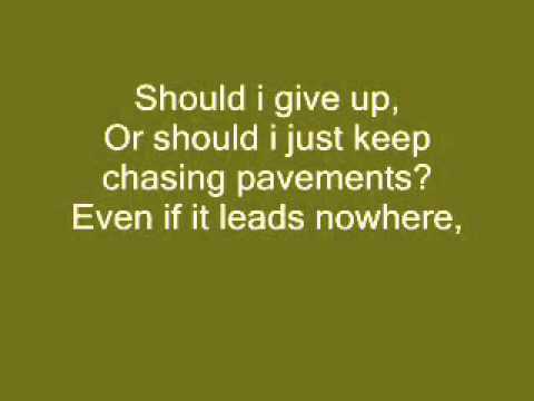 chasing pavements lyrics for Xemloibaihat.com