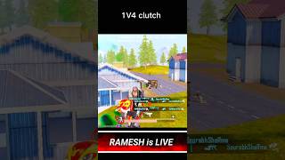 1v4 clutch bgmi oneplus Nord ce4 fone me clutch 😍📈#trending #bgmi #vairal #rameshislive#subscribe