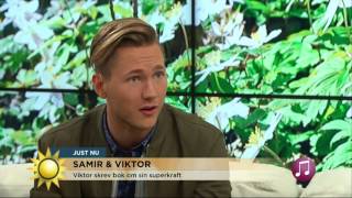 Samir till Viktor: "Du ville döda mig" - Nyhetsmorgon (TV4)