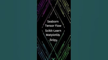 python libraries & frameworks in ML 👌#shorts #education #short