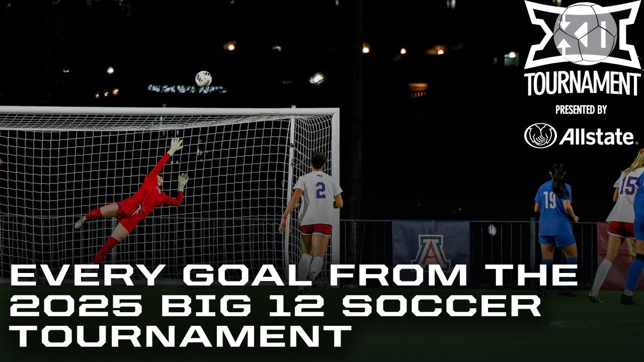Every Goal from the 2025 Big 12 Soccer Tournament presented by Allstate