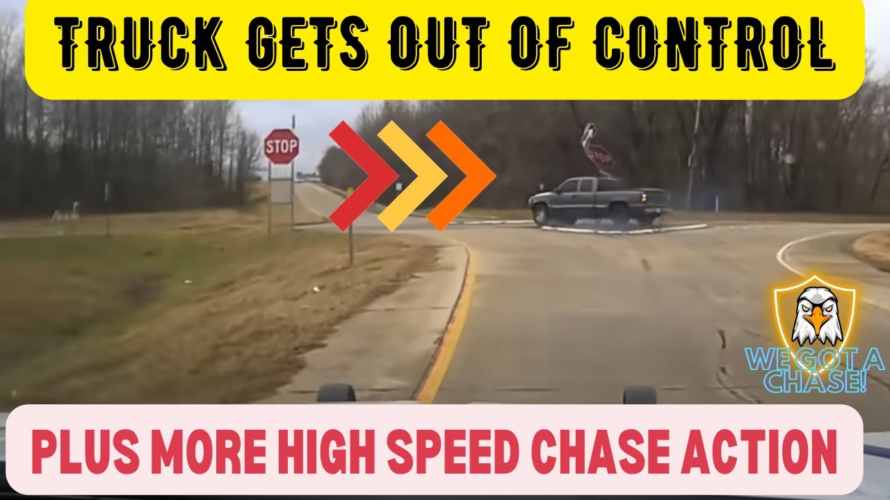 High Speed Police Chase on Texas Golf Course - YouTube