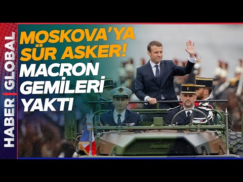 Macron Ukrayna'ya Ordu Yollayacak! Resmen Duyurdu Tek Şartını Açıkladı