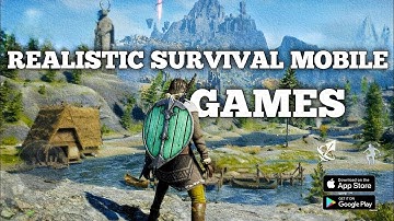 Top 10 BEST GRAPHICS REALISTIC SURVIVAL GAMES for Android and iOS (Offline/Online) in 2025!