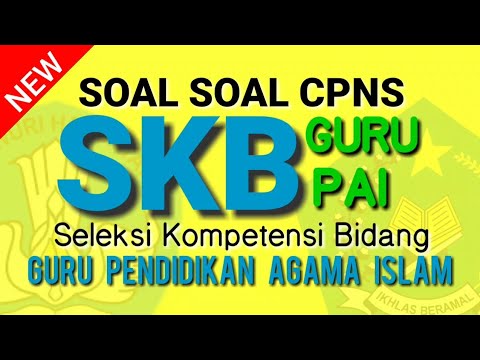 Prediksi Soal SKB Guru PAI ( Pendidikan Agama Islam ...