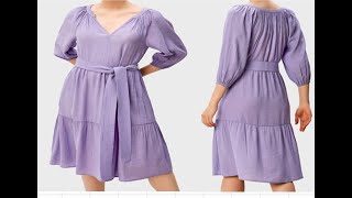 RAGLAN DRESS PATTERN MAKING