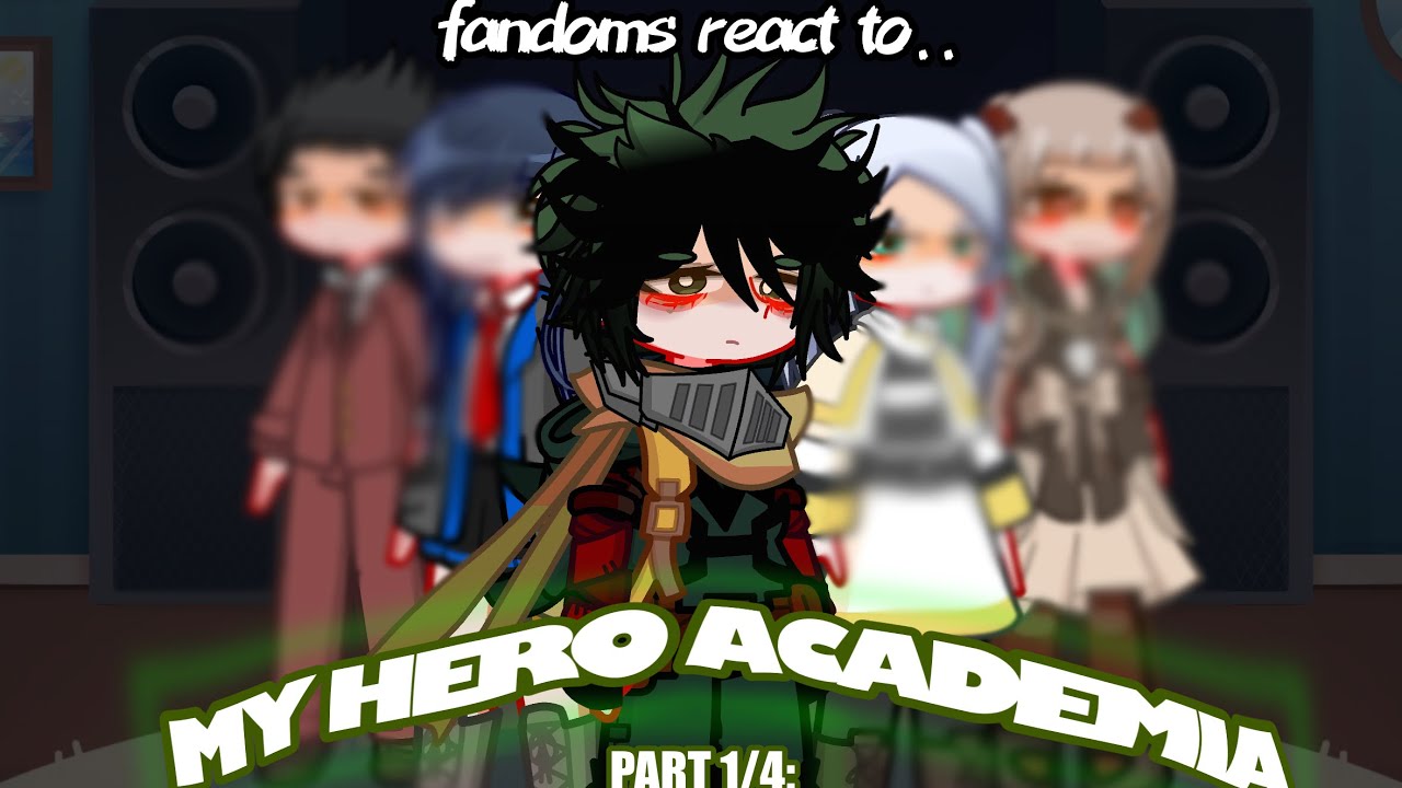 FANDOMS REACT TO MHA | PART 1/4 | 2X SPEED |TWS IN VIDEO | FT: ASV, TBHK, MHA, SNF, PJSK | READ DESC