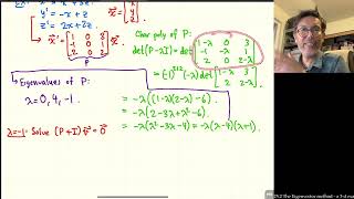 25.2 The Eigenvector method - a 3-d example