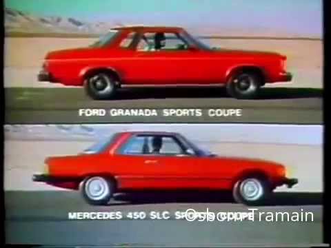 1976 Ford Granada Coupe Commercial Compares to Mercedes Benz