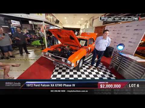 Ford XA Falcon GTHO Phase IV Sells at Auction for Record $2 Million Dollars | 20 Oct. 2018