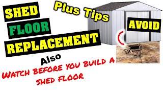 Learn How to Replace a Rotted Shed Floor Easily