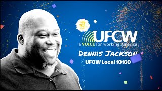 Unions Power America 2025 | Sweepstakes Winner - Dennis Jackson, UFCW Local 1016C
