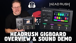 HEADRUSH GIGBOARD OVERVIEW AND SOUND DEMO