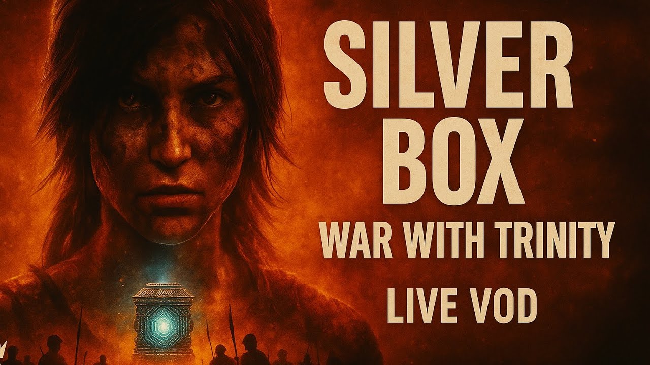 Shadow of the Tomb Raider NEW GAME+ Ep.4 – Silver Box Found & War with Trinity Begins (Live VOD)