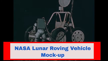 NASA APOLLO PROGRAM XK1-L SPACESUIT MOBILITY TESTING LUNAR ROVER VEHICLE TEST ARTICLES  XD47544