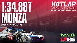 Le Mans Ultimate Hotlap BMW M Hybrid V8 @ Monza (1.3.3)