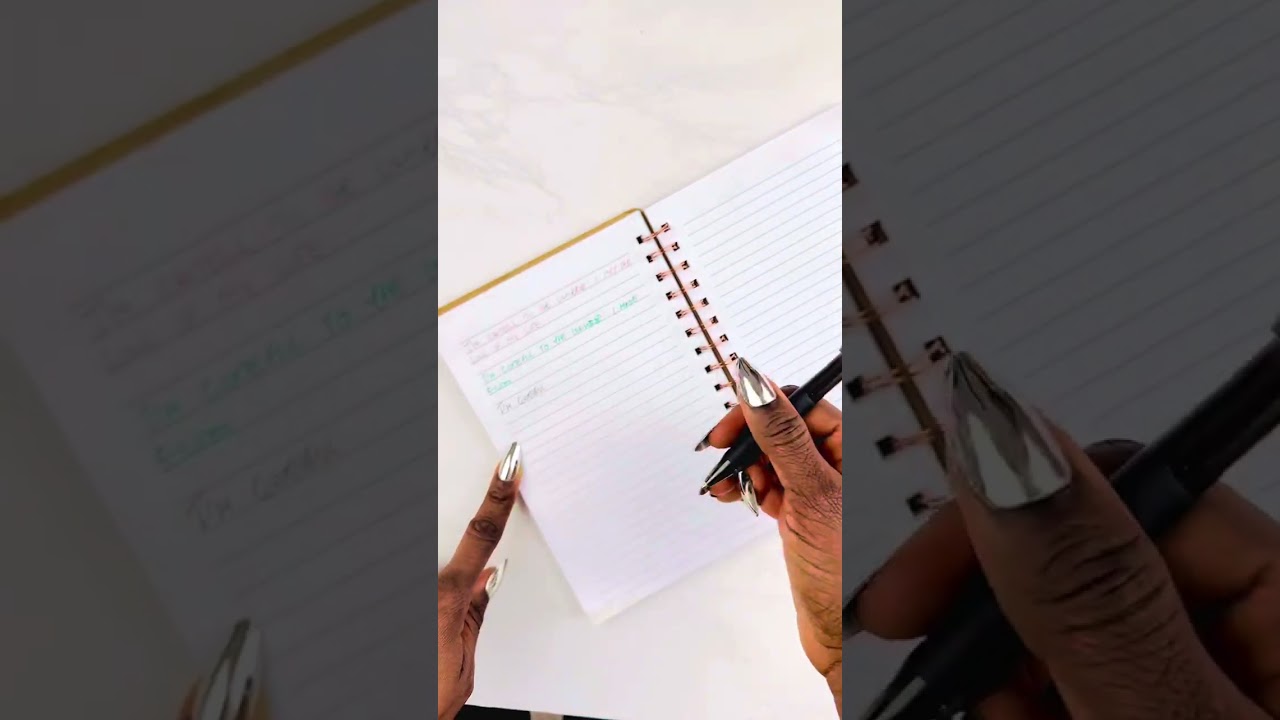 How to manifest using the scripting in journal method