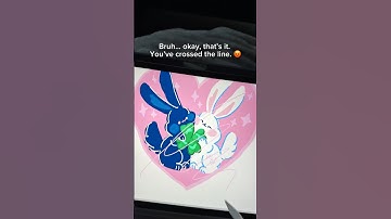 He was soo annoying 🙄#artworkout #drawingapp #ipadgame #artchallenge #multiplayergames #digitalart