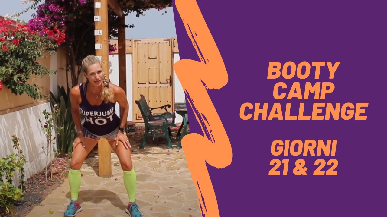 Jill Cooper  Booty Camp Challenge GG 21&22 Esercizi tonificanti per i glutei!