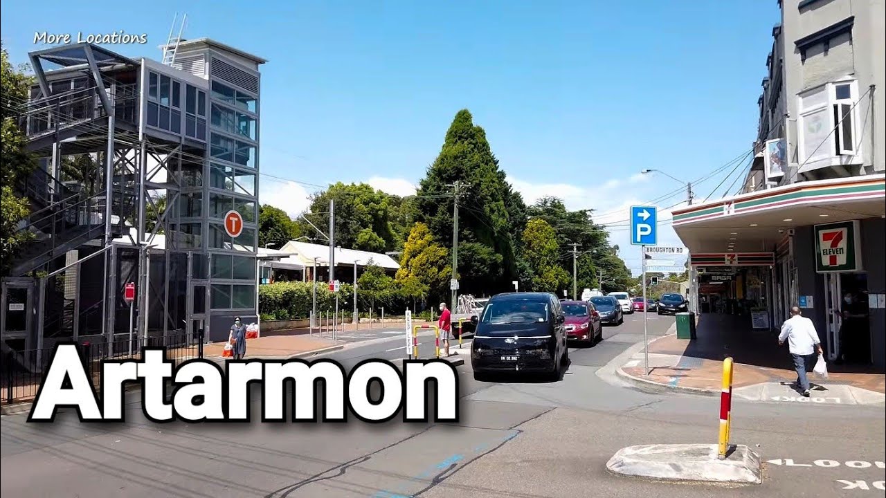 ARTARMON Sydney Walking Tour Shops, Residential & Industrial Area Australia 2021 YouTube