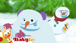 It's Snowman Time ⛄❄️Fun & Frosty​ Guessing Games, Daily Only On Babytv! @Babytv